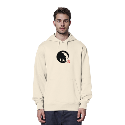 Zen Tapir im japanischen Enso Kreis - Organic Hoodie