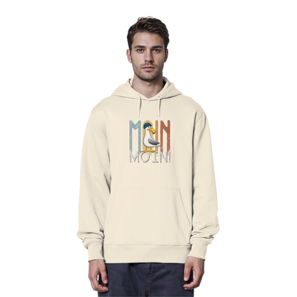 Moin Moin norddeutsche Möwe - Organic Hoodie