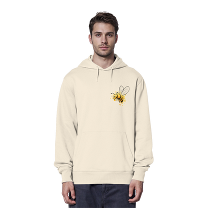 Lässige kleine Honig-Biene - Organic Hoodie