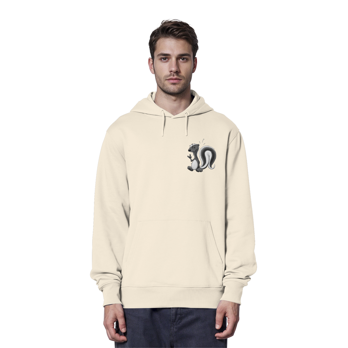 Lustig stinkiges Stinktier - Organic Hoodie