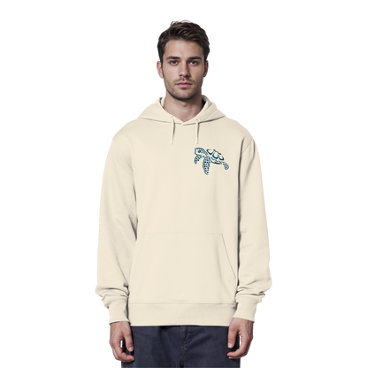 Lässig lustige Wasserschildkröte - Organic Hoodie