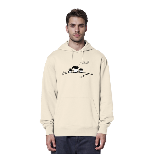 Drei kleine Tapir-Vögel - Organic Hoodie