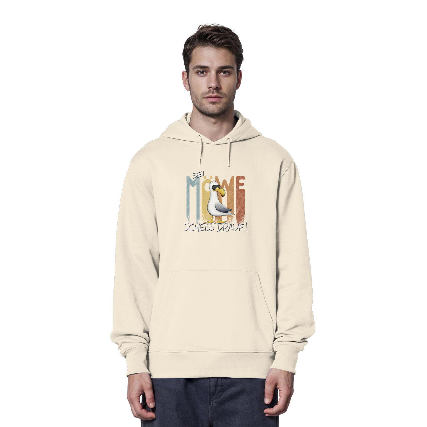 Sei Möwe Scheiß Drauf  - Organic Hoodie