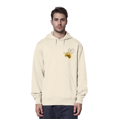 Lässige kleine Honig-Biene - Organic Hoodie