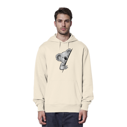 Koala Bär Illustration - Organic Hoodie