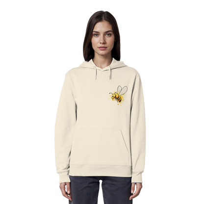 Lässige kleine Honig-Biene - Organic Hoodie