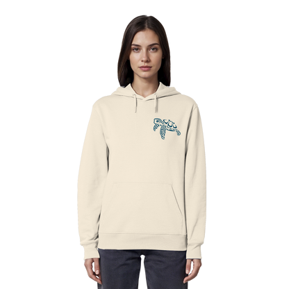 Lässig lustige Wasserschildkröte - Organic Hoodie