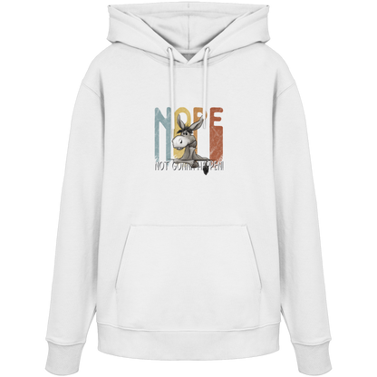 Nope | bockiger Esel - Organic Hoodie