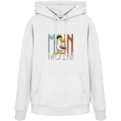 Moin Moin norddeutsche Möwe - Organic Hoodie