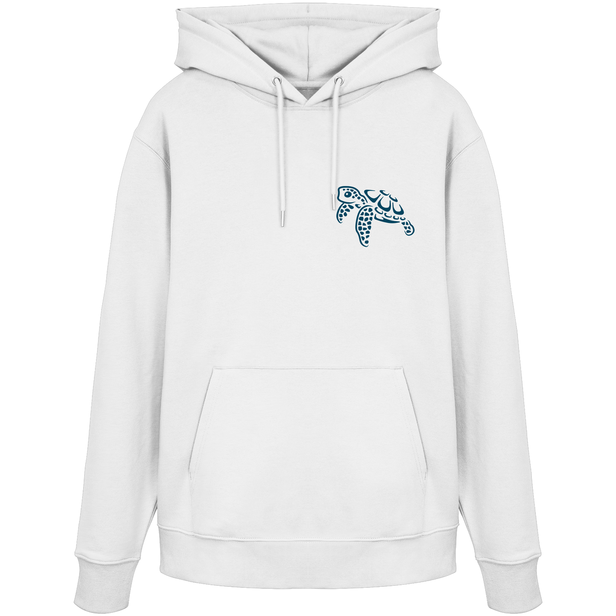 Lässig lustige Wasserschildkröte - Organic Hoodie