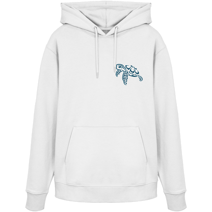 Lässig lustige Wasserschildkröte - Organic Hoodie