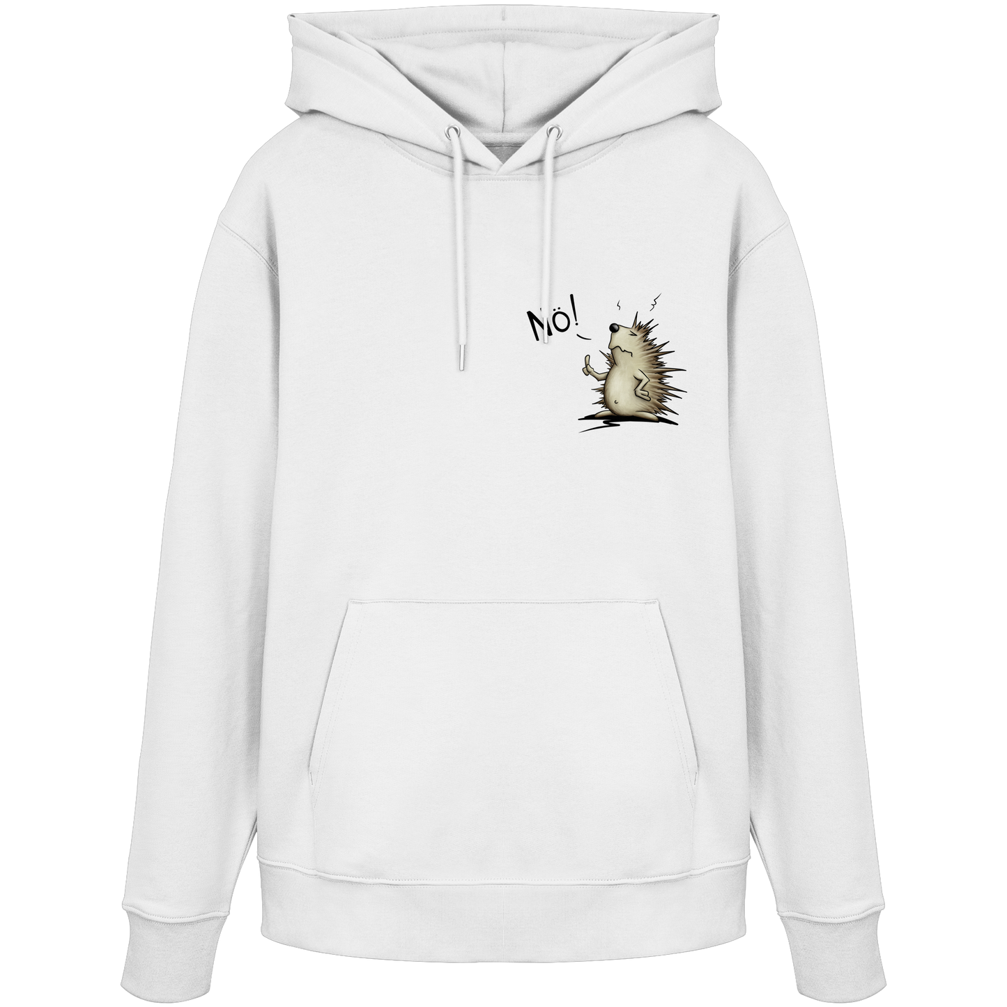 Nö! Grummeliger Igel - Organic Hoodie