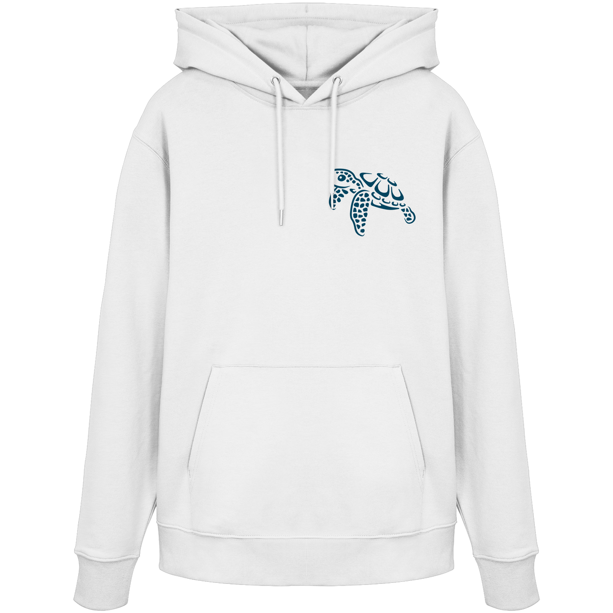 Lässig lustige Wasserschildkröte - Organic Hoodie