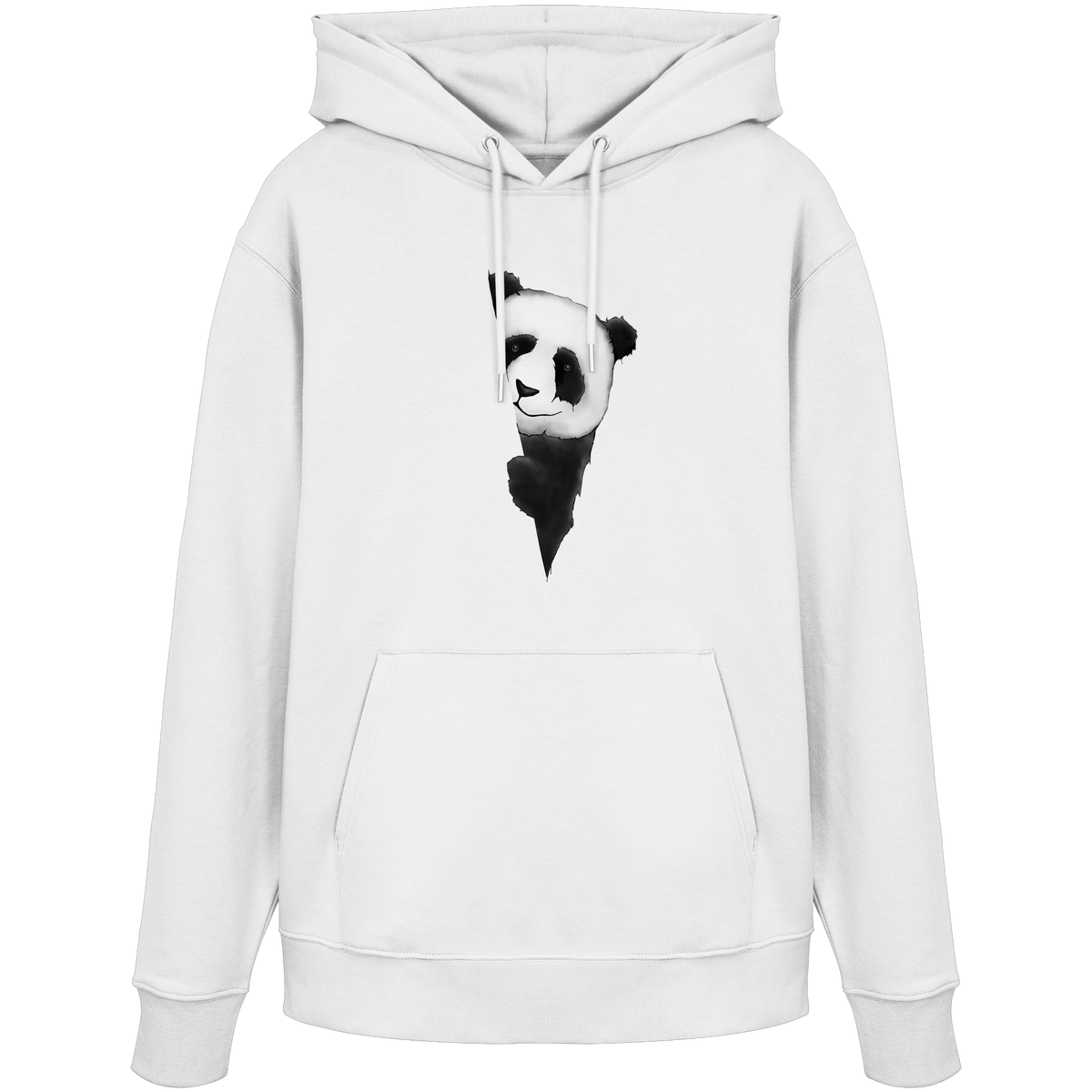 Panda Bär Illustration - Organic Hoodie