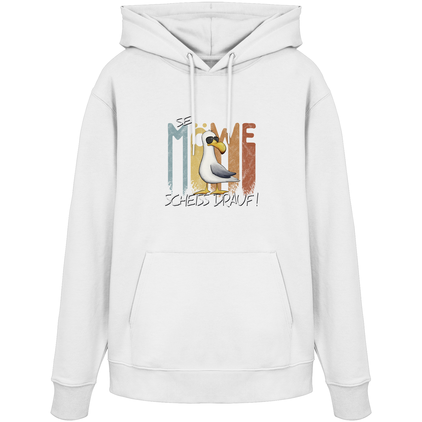 Sei Möwe Scheiß Drauf  - Organic Hoodie