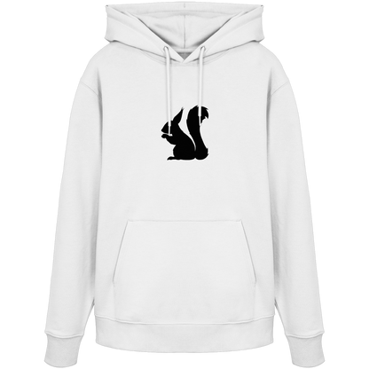 Eichhörnchen Silhouette - Organic Hoodie