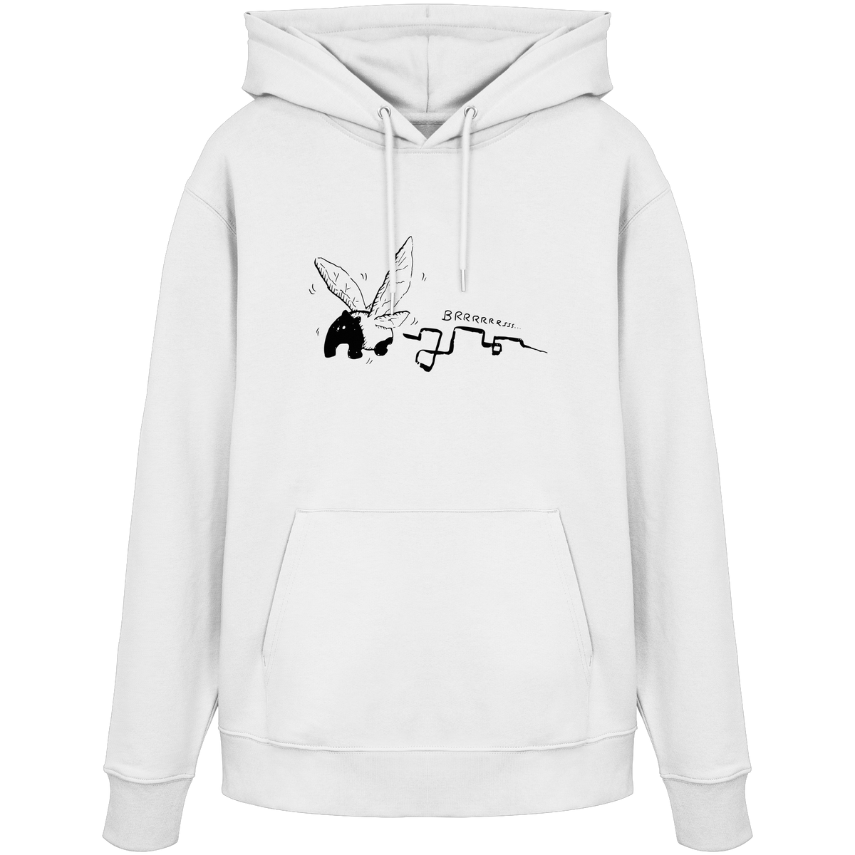 zauberhaft flatternde Tapir Fee - Organic Hoodie