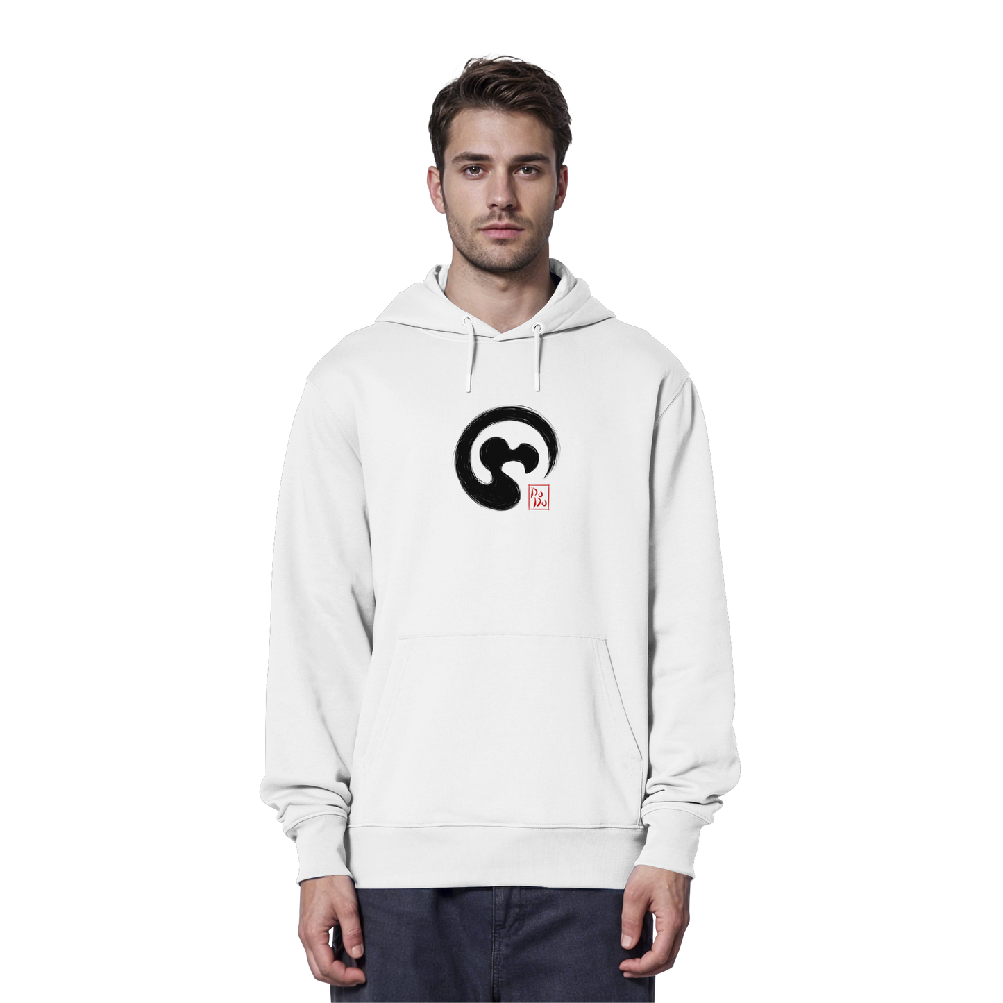 Zen Dodo im japanischen Enso Kreis - Organic Hoodie