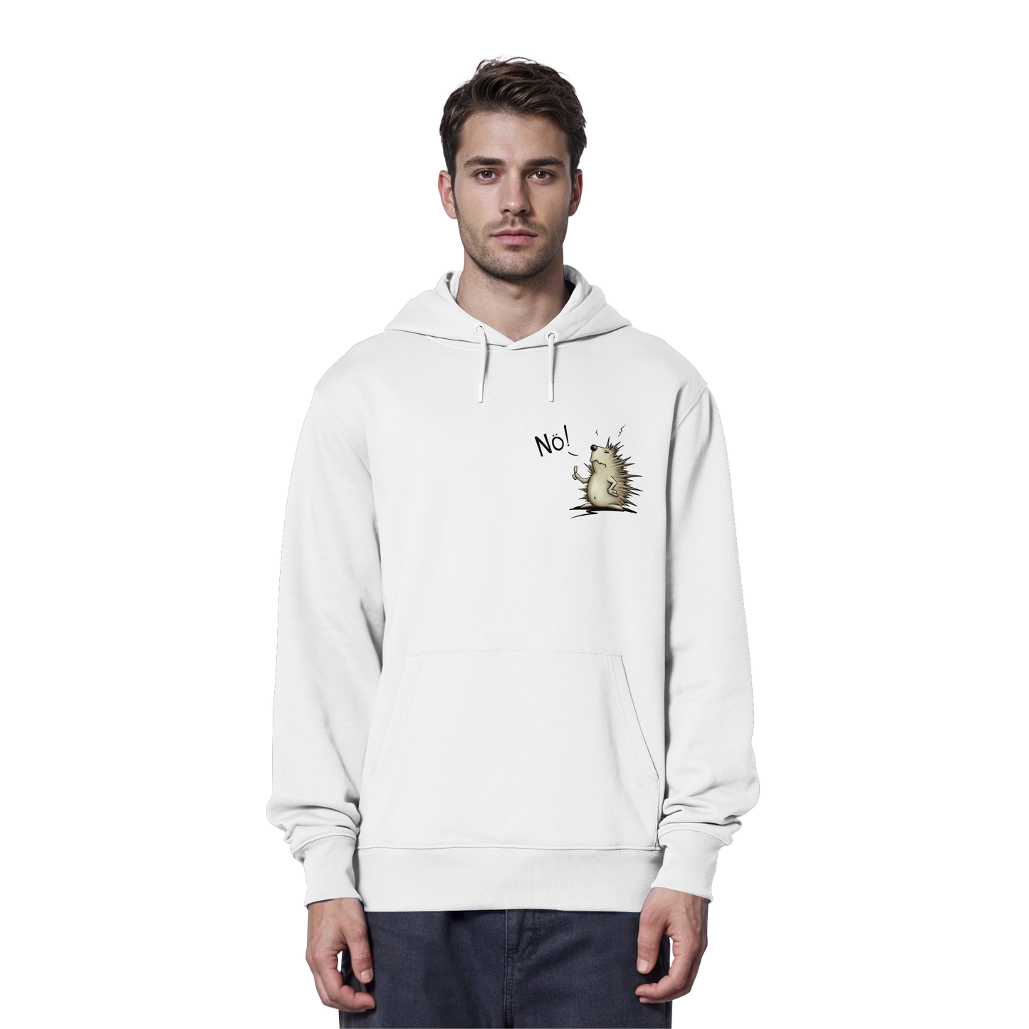 Nö! Grummeliger Igel - Organic Hoodie