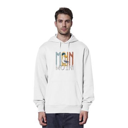 Moin Moin norddeutsche Möwe - Organic Hoodie