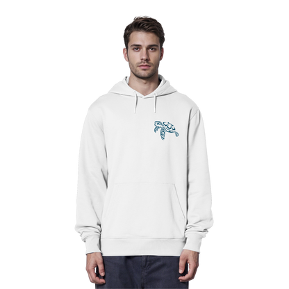 Lässig lustige Wasserschildkröte - Organic Hoodie