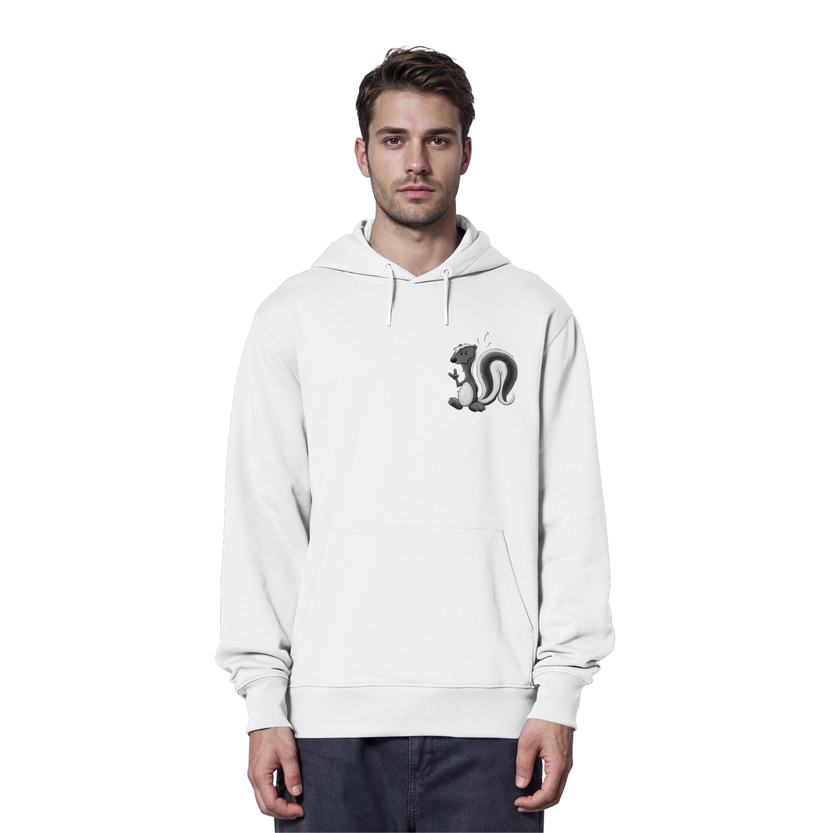 Lustig stinkiges Stinktier - Organic Hoodie