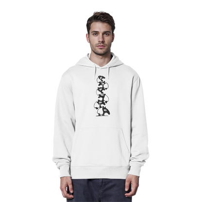 Lustiger Haufen aus Schabracken-Tapiren - Organic Hoodie