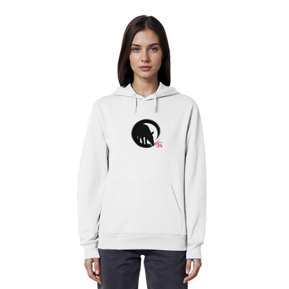 Zen Tapir im japanischen Enso Kreis - Organic Hoodie