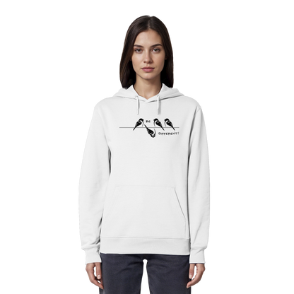 Sei anders, kleiner Spatz - Organic Hoodie