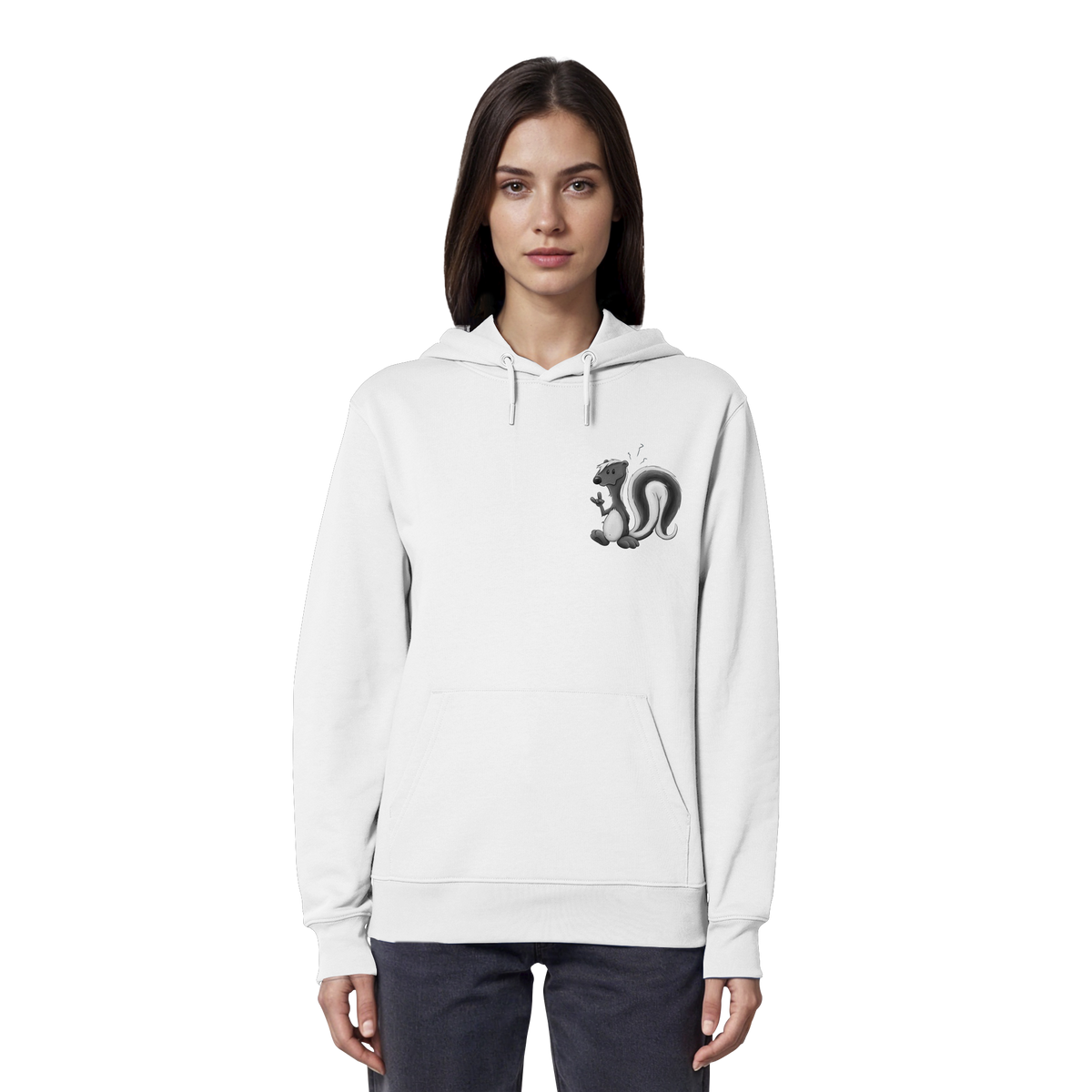 Lustig stinkiges Stinktier - Organic Hoodie