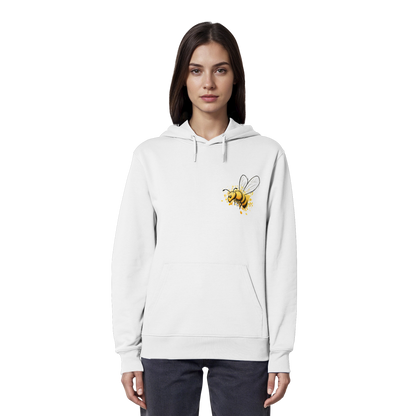 Lässige kleine Honig-Biene - Organic Hoodie