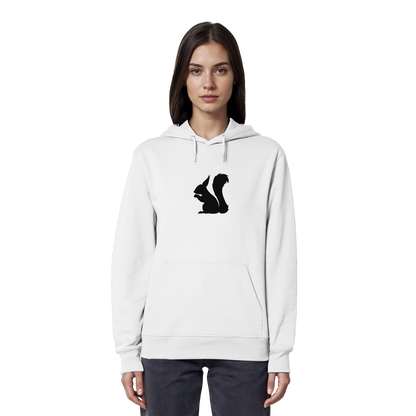 Eichhörnchen Silhouette - Organic Hoodie