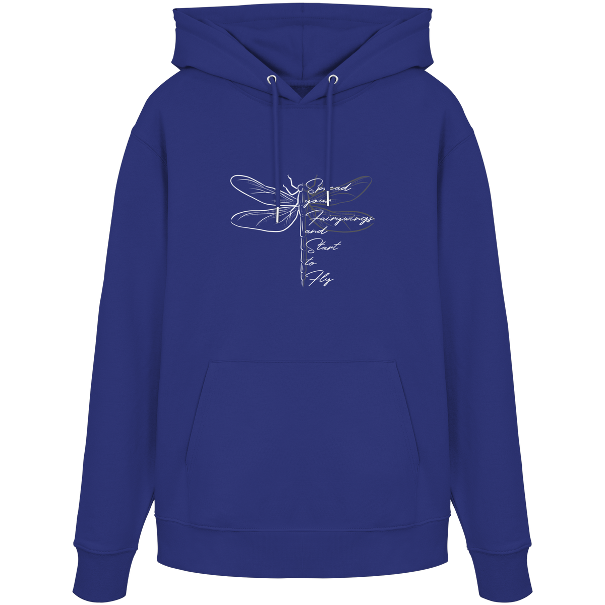 Breite die Flügel aus und flieg los | Libelle - Organic Hoodie