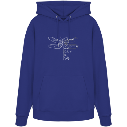 Breite die Flügel aus und flieg los | Libelle - Organic Hoodie