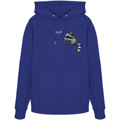Nope! Frecher verwegener Waschbär - Organic Hoodie