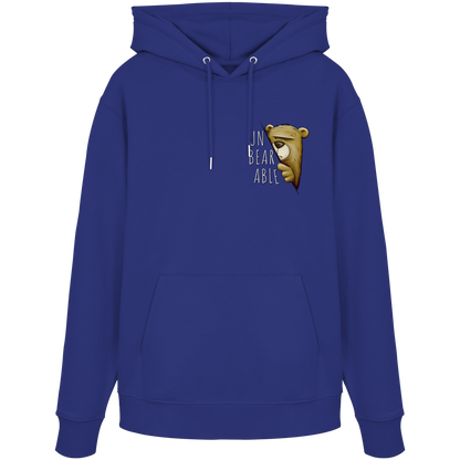 Unbearable – Unerträglich Bär - Organic Hoodie