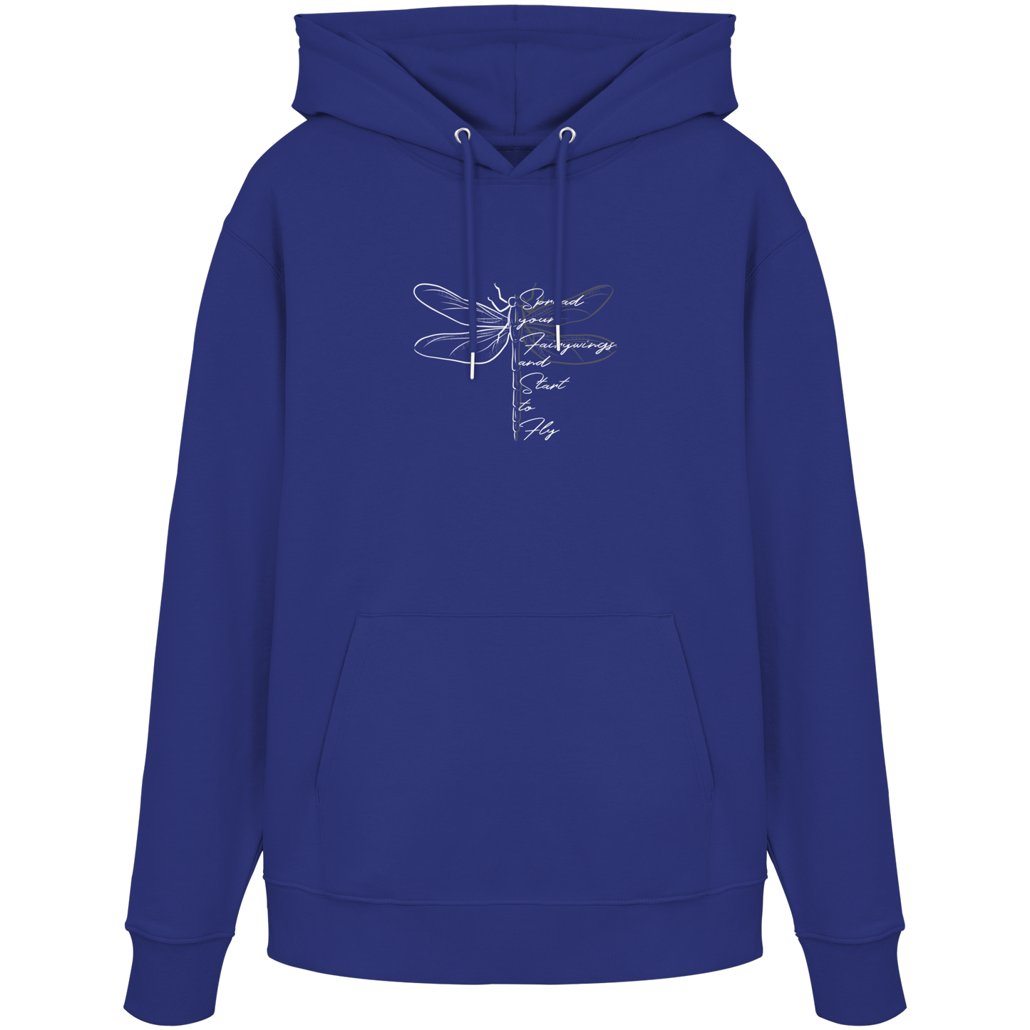 Breite die Flügel aus und flieg los | Libelle - Organic Hoodie