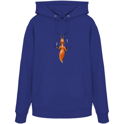 Rotes Eichhörnchen hängt ab - Organic Hoodie