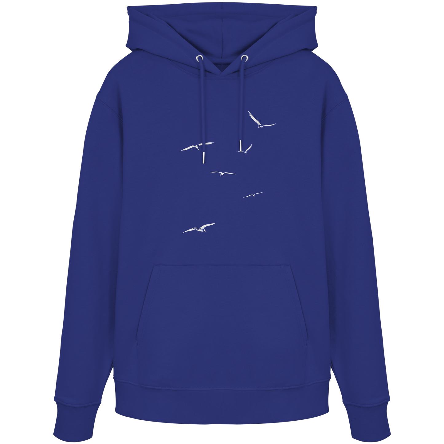 Vogelschwarm – Traum vom Fliegen - Organic Hoodie