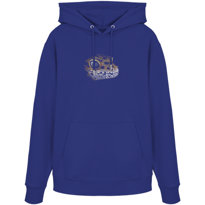 Leopard Gecko Skizze Kritzelkunst - Organic Hoodie