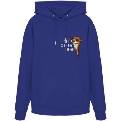 Get Otter Here | Lustiger Otter Kalauer - Organic Hoodie