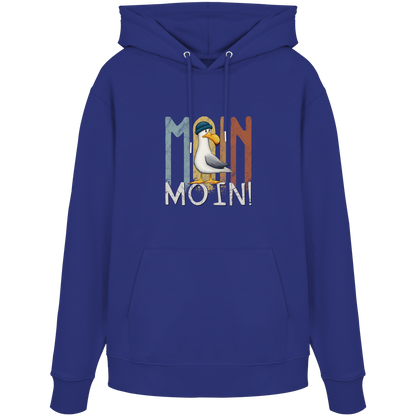 Moin Moin norddeutsche Möwe - Organic Hoodie