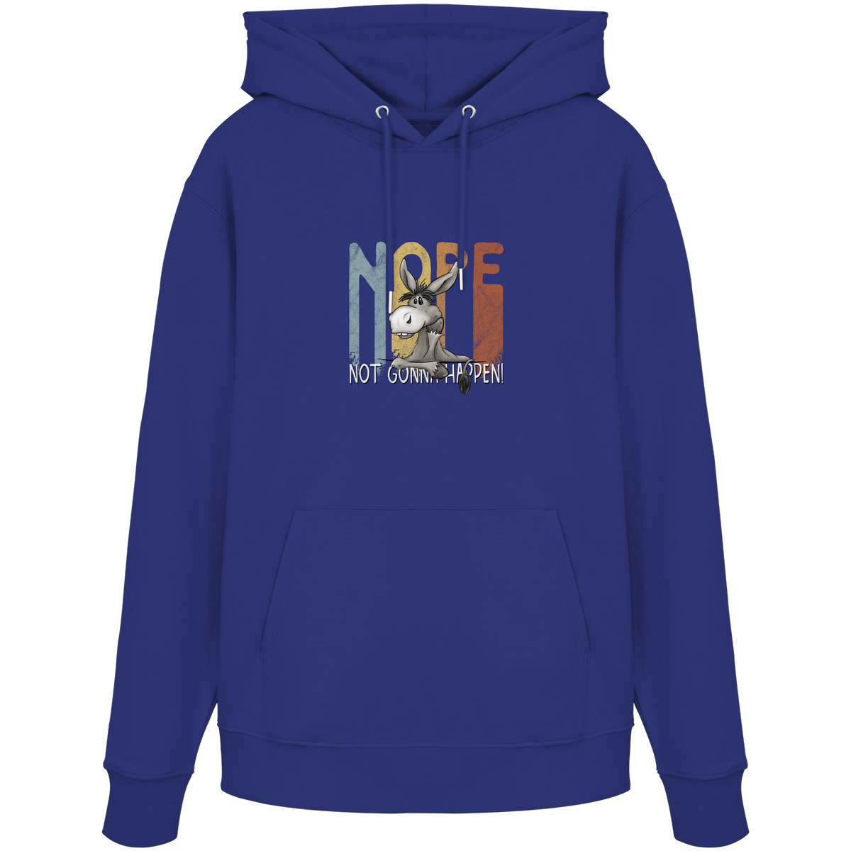 Nope | bockiger Esel - Organic Hoodie