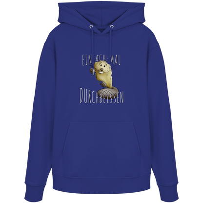 Einfach mal Durchbeissen Biber - Organic Hoodie