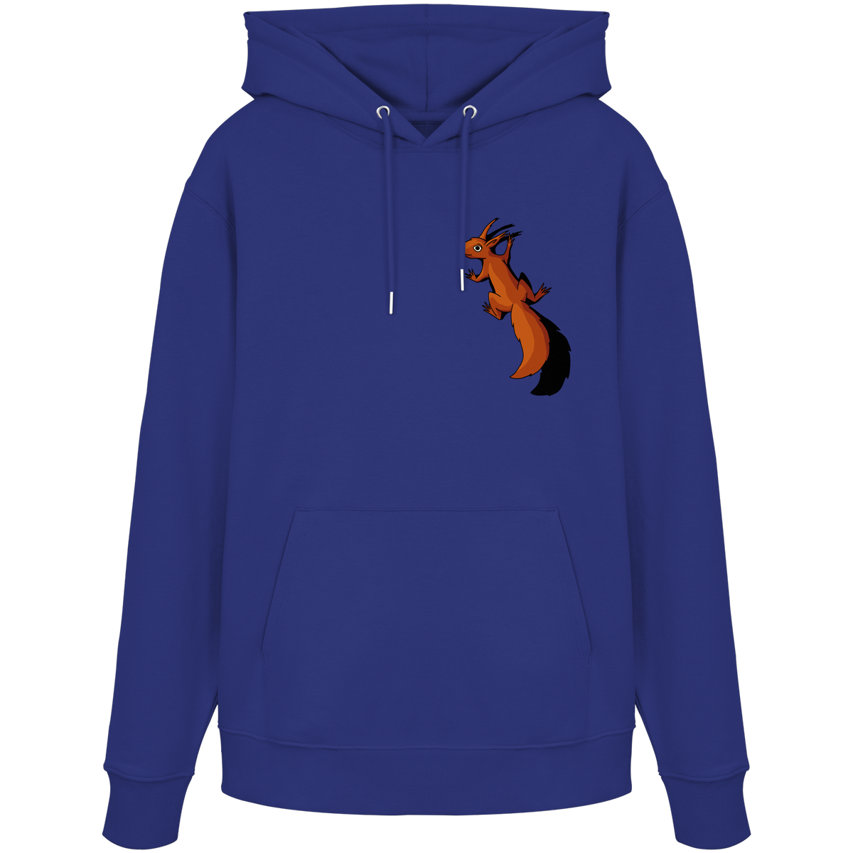 Süßes Eichhörnchen klettert - Organic Hoodie