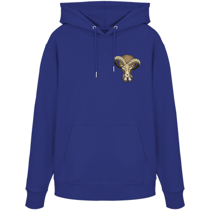 Bockiges Mufflon Widder Schafbock - Organic Hoodie