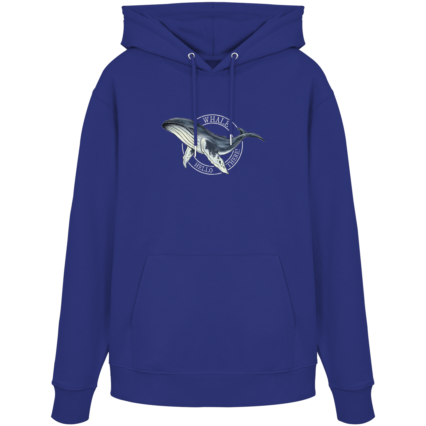 Whale, Hello There | Buckelwal - Organic Hoodie