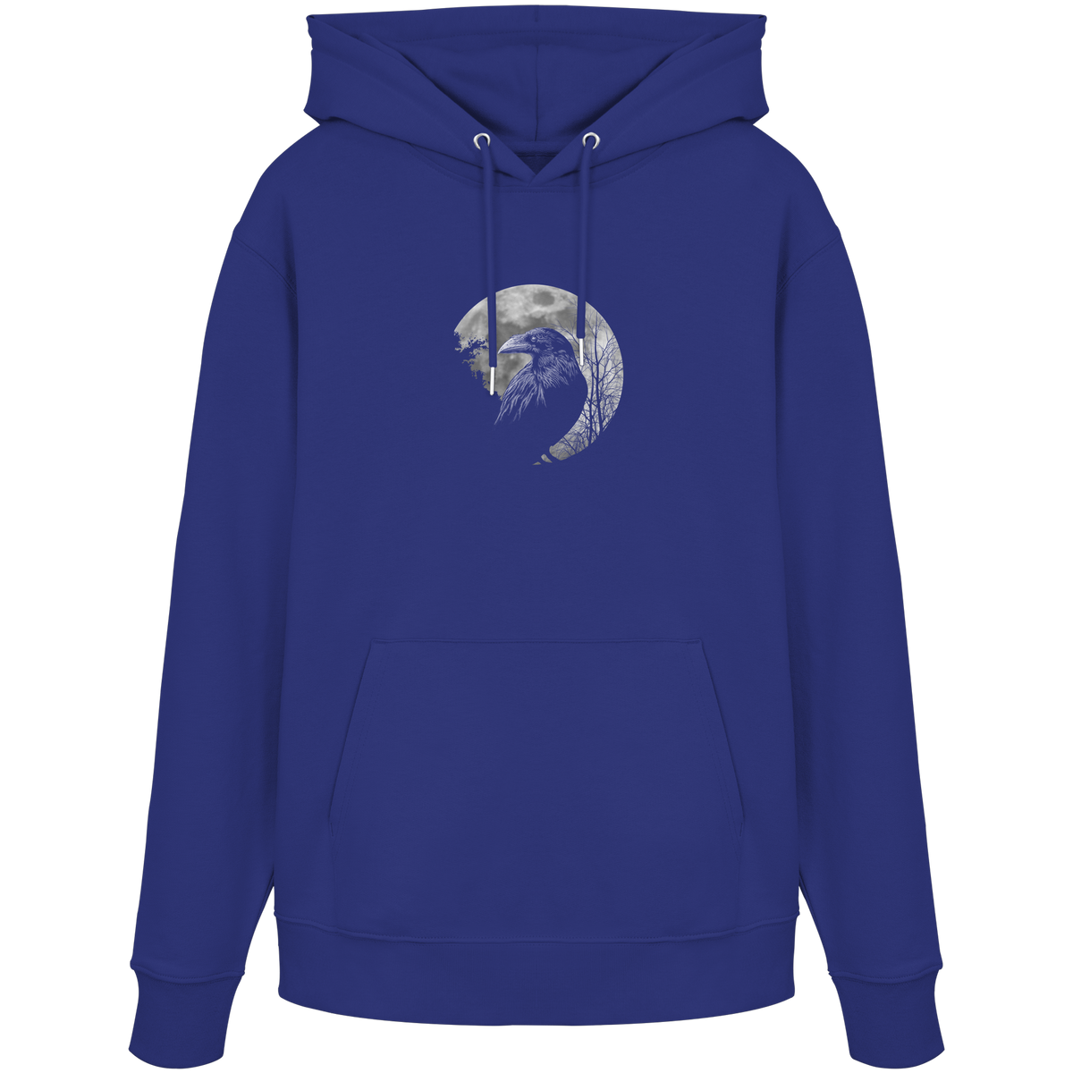 Vollmond-Rabe - Organic Hoodie