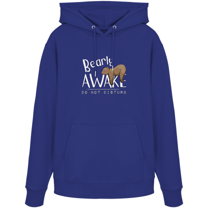 Bearly Awake Bitte nicht stören Bär - Organic Hoodie