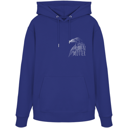 Rabenmutter schwarze Krähe Rabe - Organic Hoodie